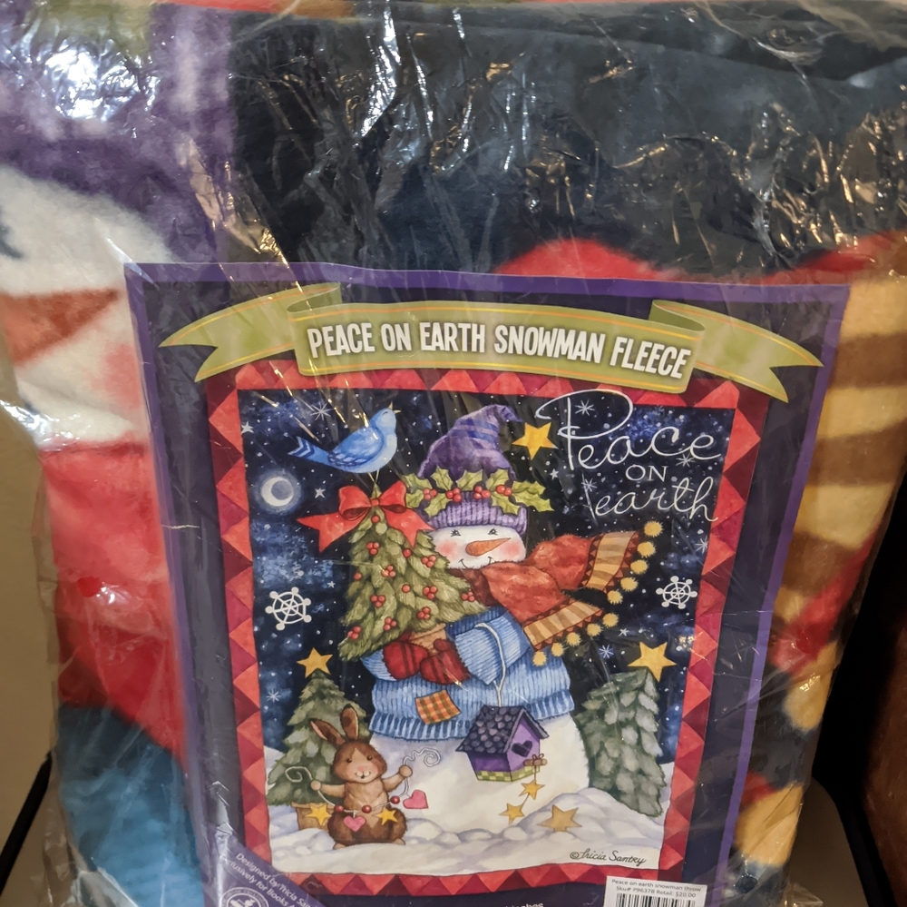 Snowman Blanket